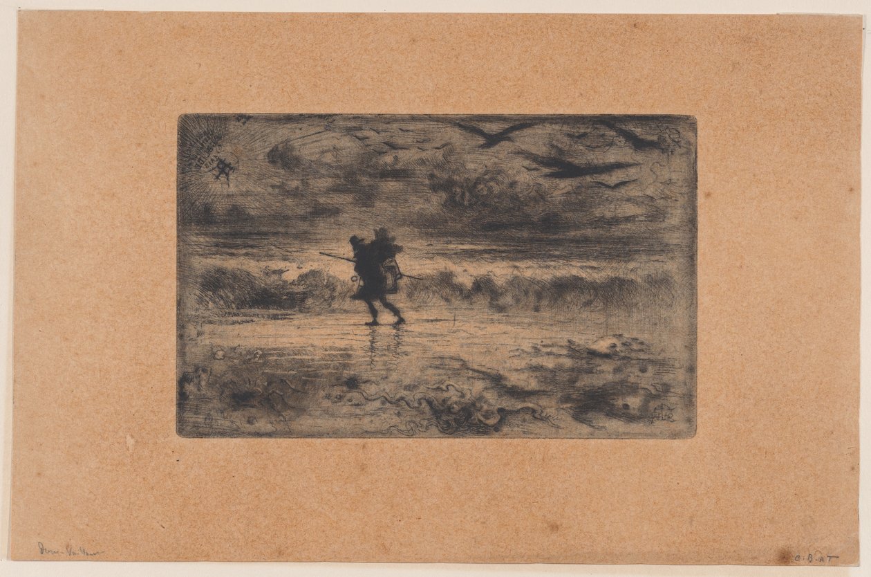 海景画家Le Peintre de marine, 1860-98。 作者 菲利克斯·希拉勒·布霍特