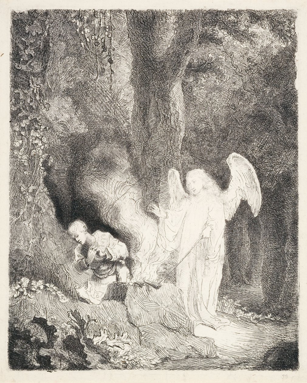 基甸的牺牲，c.1642-43 作者 费迪南德·波尔