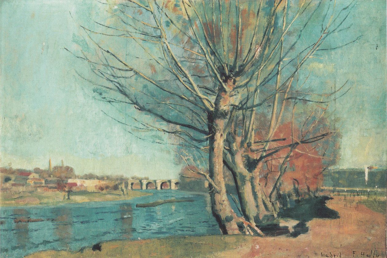 Am Ufer des Manzanares 作者 费迪南德·霍德勒