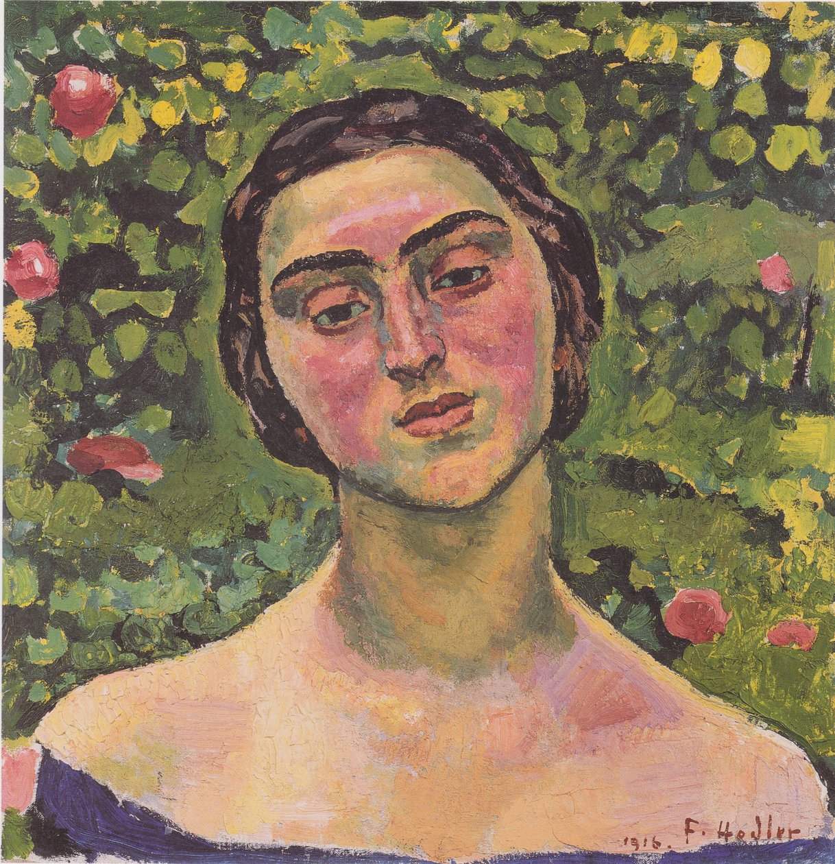肖像Laetitia Raviola 作者 费迪南德·霍德勒