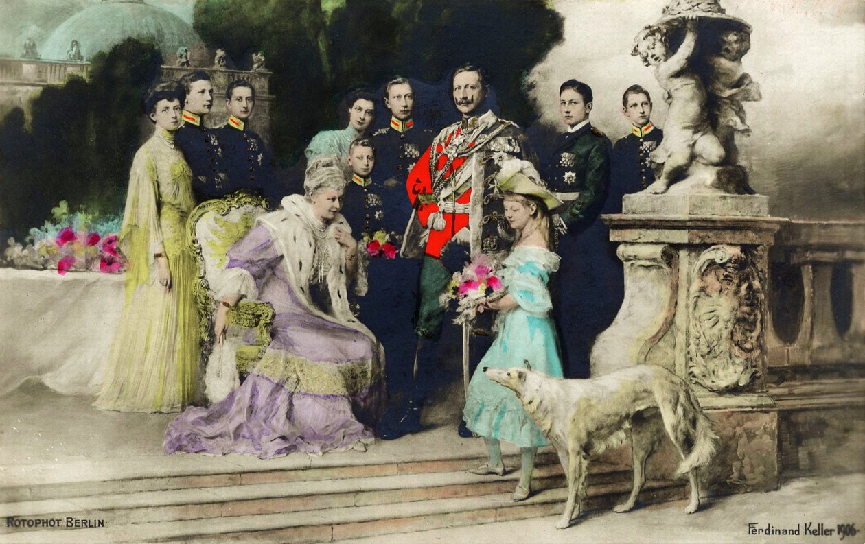 1906年皇室银纪念日 作者 费迪南德·凯勒