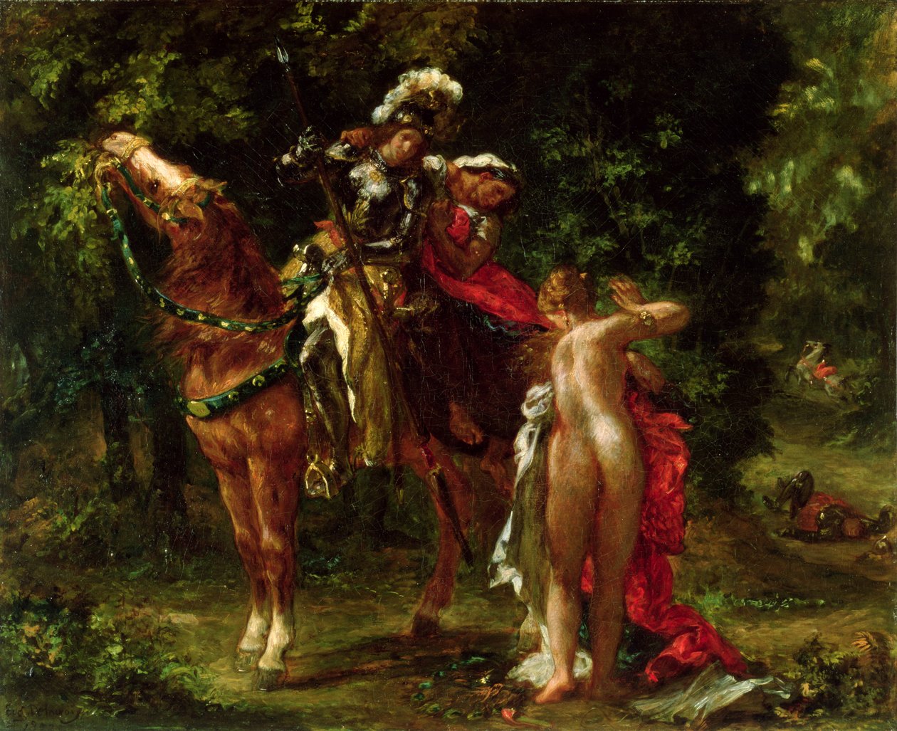 Marphise，1850-52 作者 费迪南德·维克多·尤金·德拉克罗瓦
