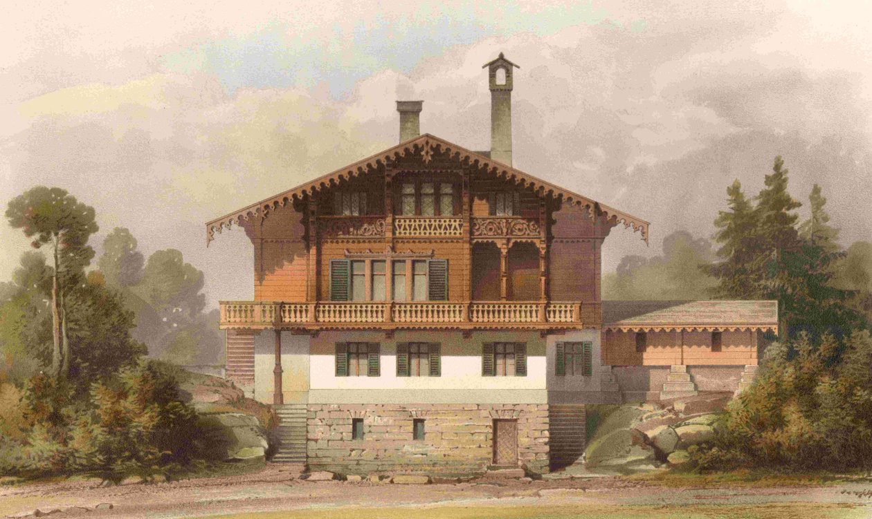 柏林，Klein Glienicke，Schweizerhaus 1 作者 费迪南德·冯·阿尼姆