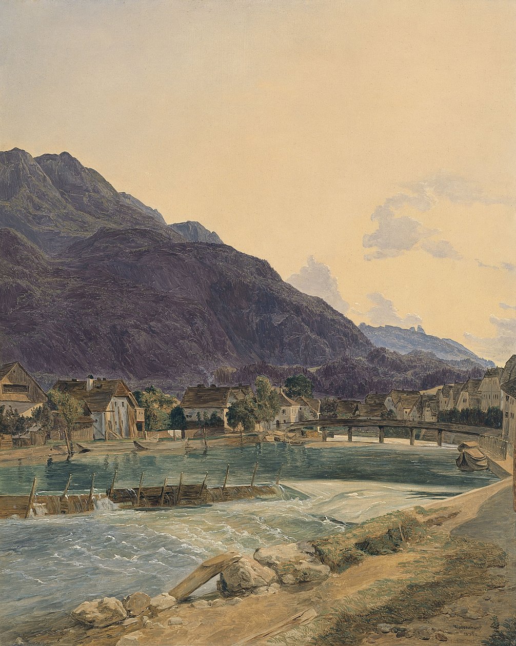Bad Ischl，1836年 作者 费迪南德·乔治·沃尔德米勒