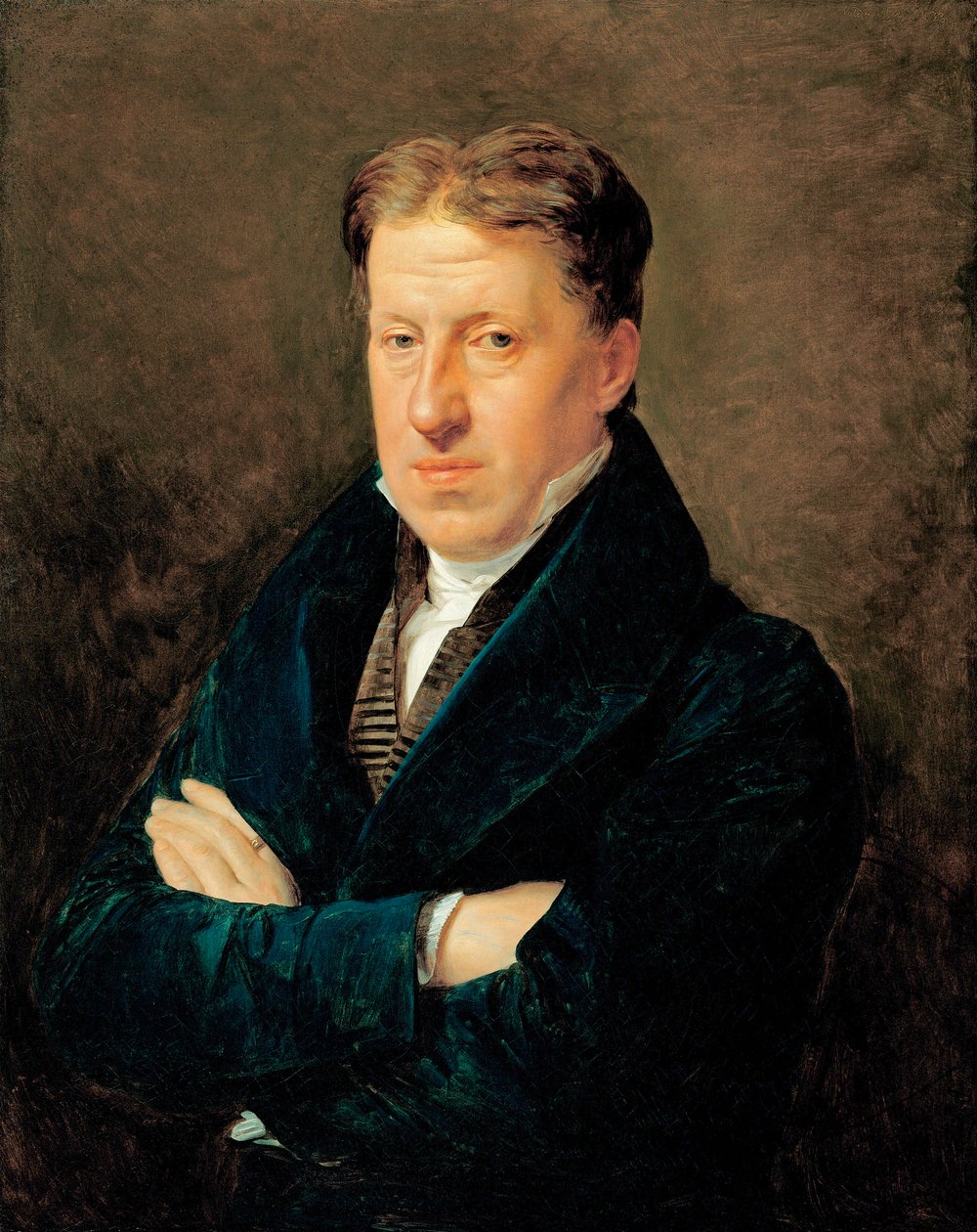 旅店 "Zun Wolfen in der Au "的房东蒂埃里 作者 费迪南德·乔治·沃尔德米勒