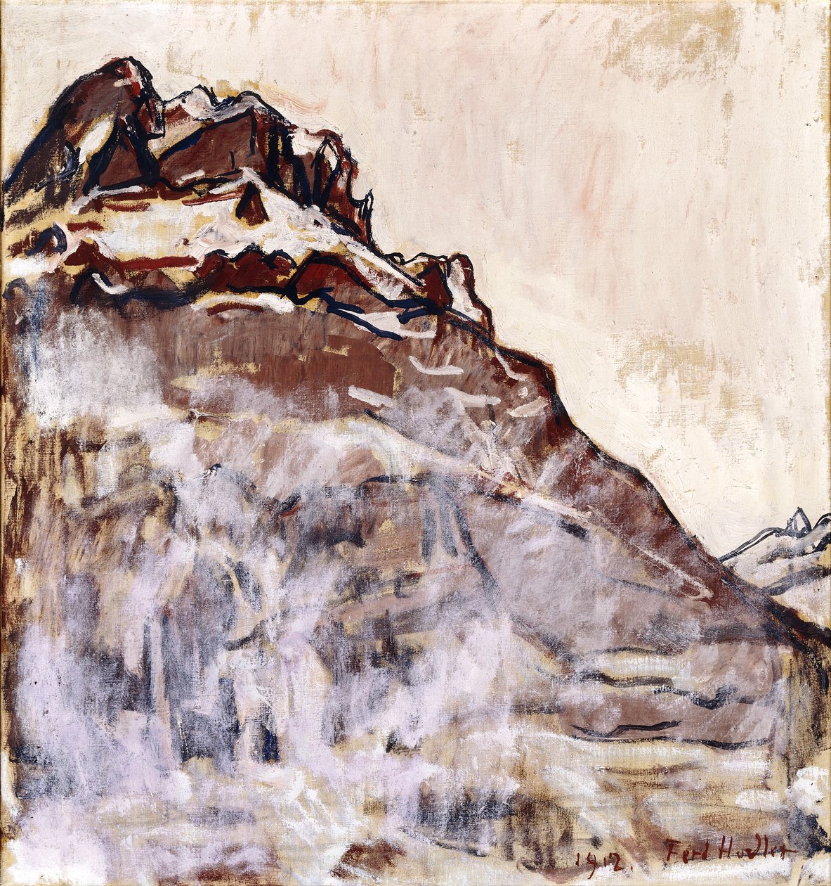 梅滕贝格，1912年 作者 费迪南德·霍德勒