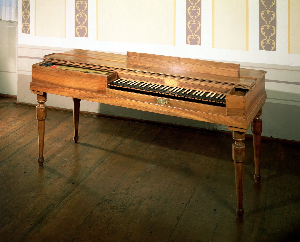 Clavichord，曾经由Franz Joseph Haydn（1732-1809）拥有 作者 费迪南德·霍夫曼