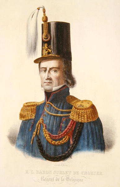 埃拉斯梅-苏雷-德-乔基尔男爵（1769-1839）比利时摄政王 作者 费迪南德（Ferdinand JJ Daems）