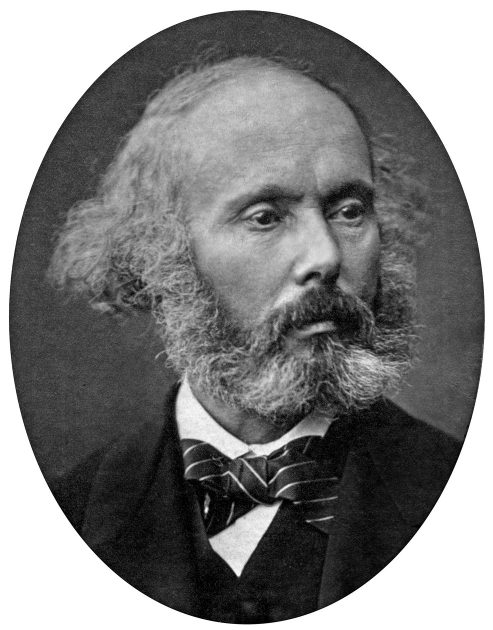费利西安·大卫（Felicien David，1810-1876）法国作曲家，摄影：Mulnier 作者 费迪南德·穆尼尔（Ferdinand Mulnier）