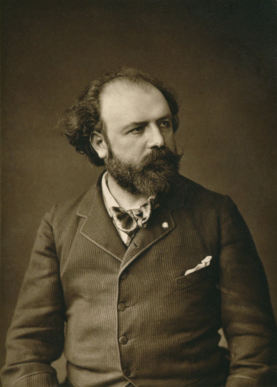 Zacharie Astruc（1835-1907），来自当代画廊，c.1874-78 作者 费迪南德·穆尼尔（Ferdinand Mulnier）