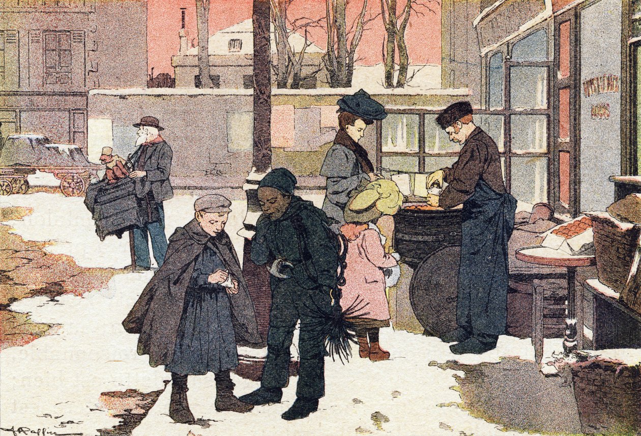 栗子商人，《Imagier de l