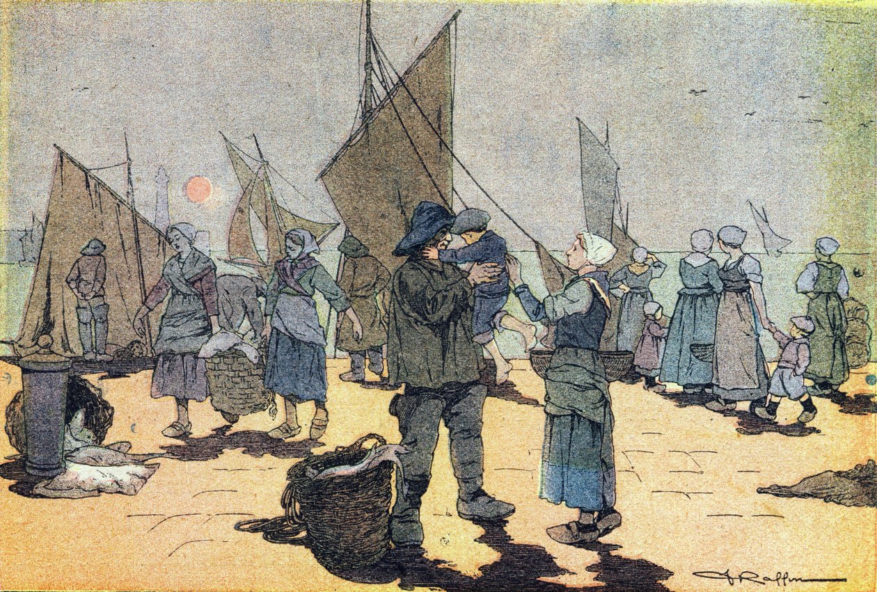 捕鱼的回归，《Imagier de l