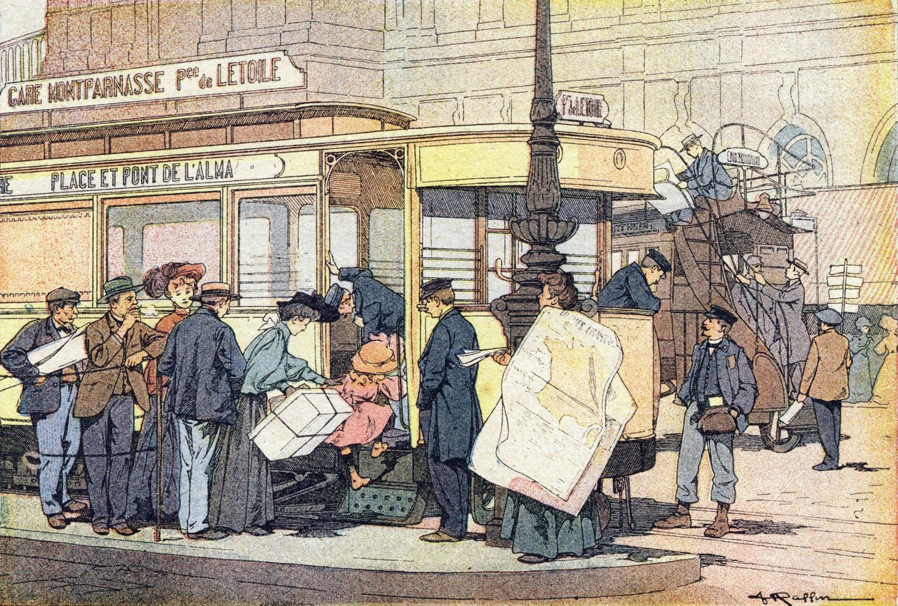 电车，《Imagier de l