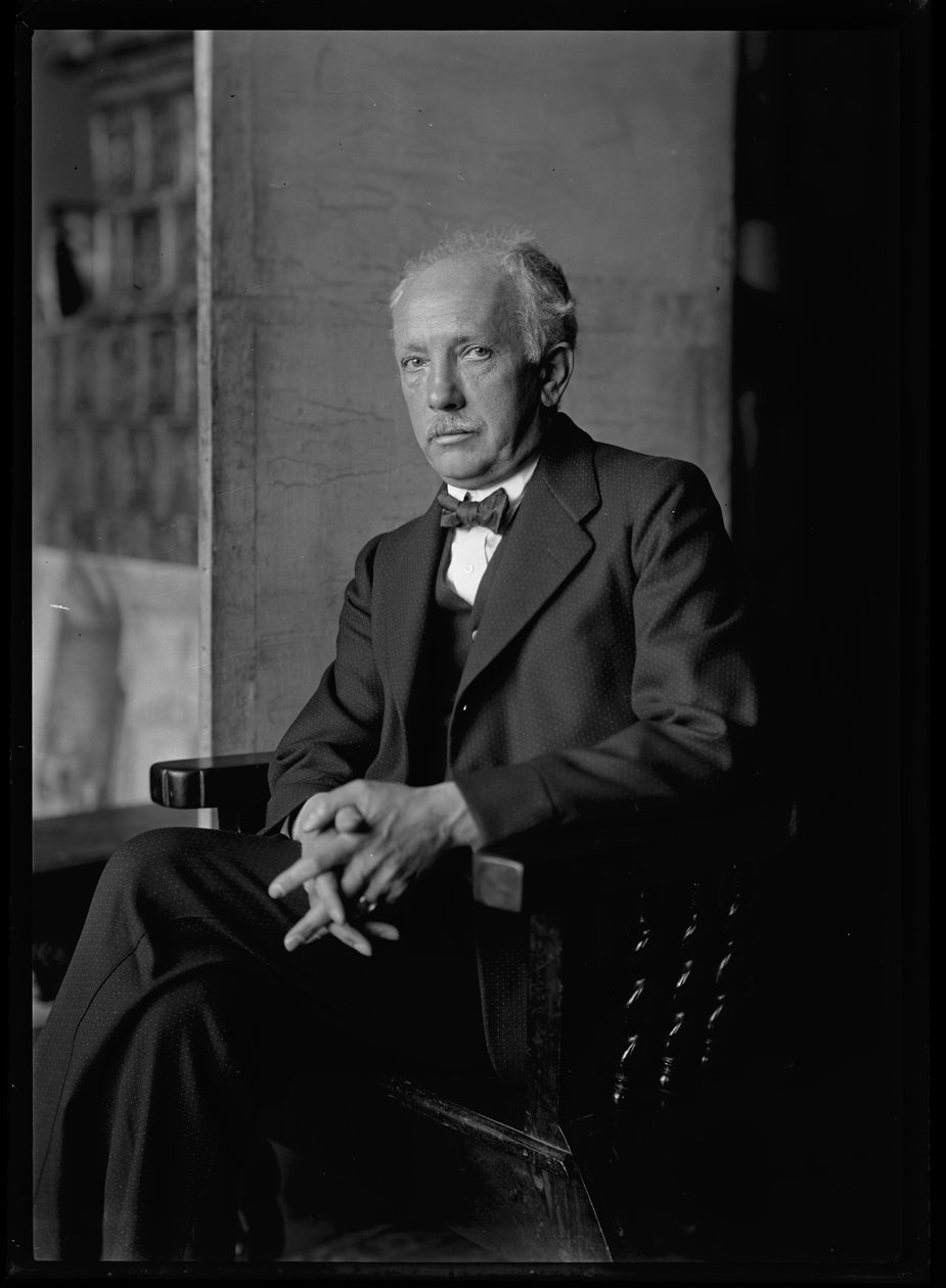 理查德-施特劳斯（1864-1949）的照片 作者 费迪南德·舒穆策