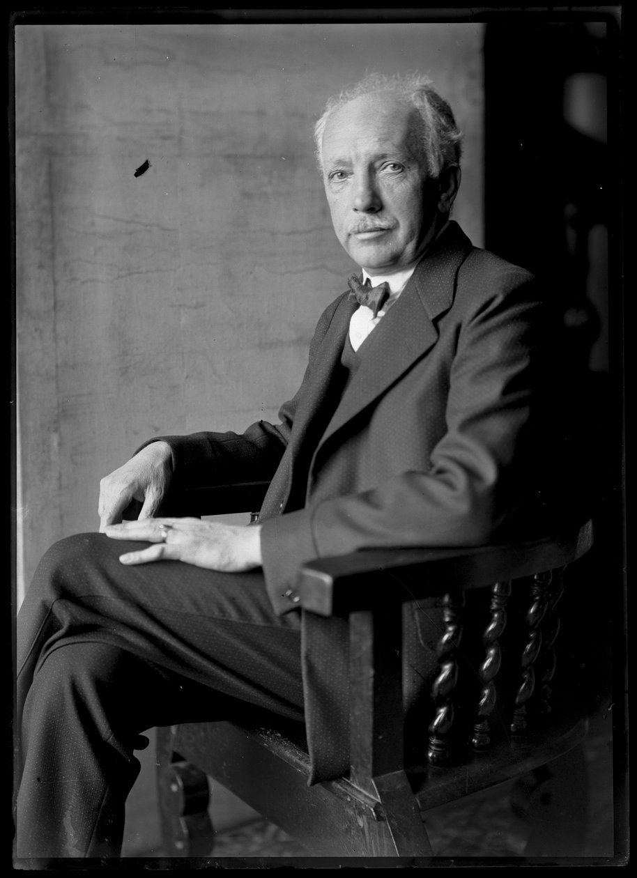 理查德-施特劳斯（1864-1949）的照片 作者 费迪南德·舒穆策