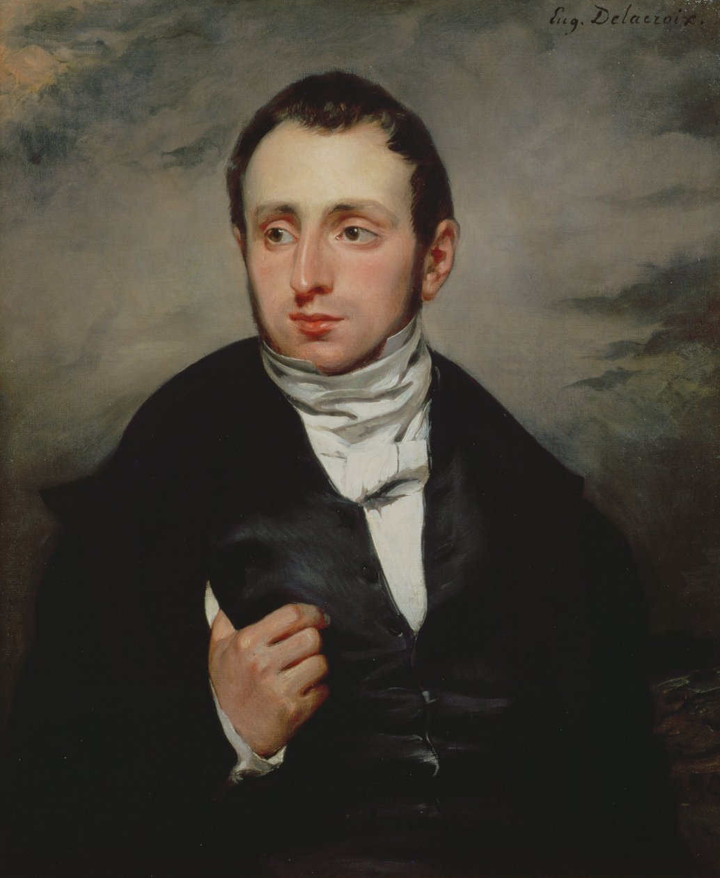 Francois-Marie Demaisons博士，1832年 作者 费迪南德·维克多·尤金·德拉克罗瓦
