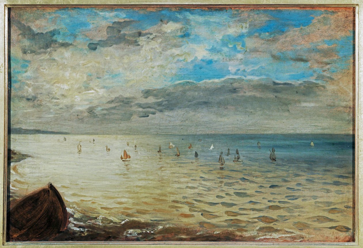 La mer vu des hauteurs de Dieppe - 从迪耶普看到的大海
从迪耶普 ... 作者 费迪南德·维克多·尤金·德拉克罗瓦