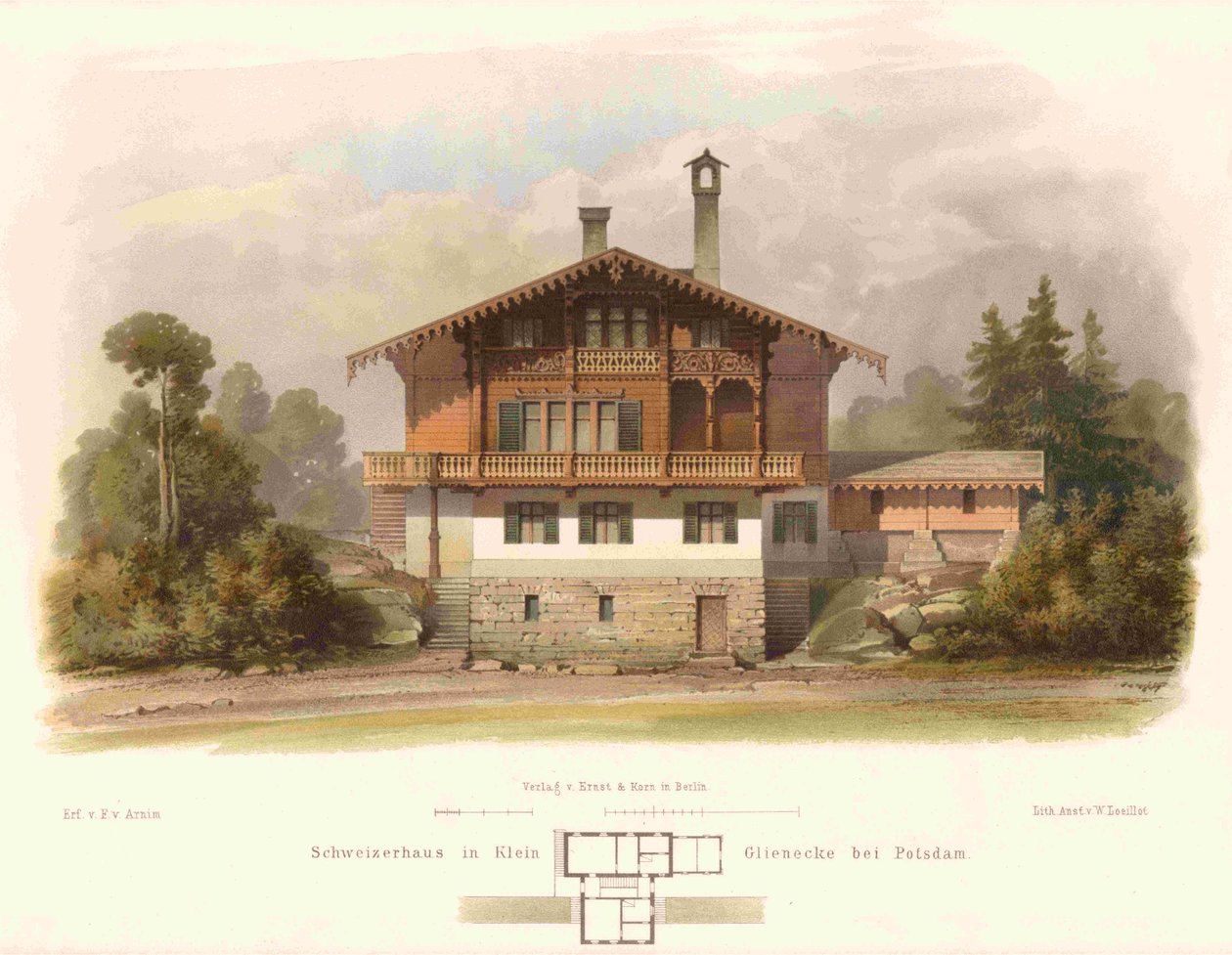 Klein Glienicke Schweizerhaus 1 作者 费迪南德·冯·阿尼姆