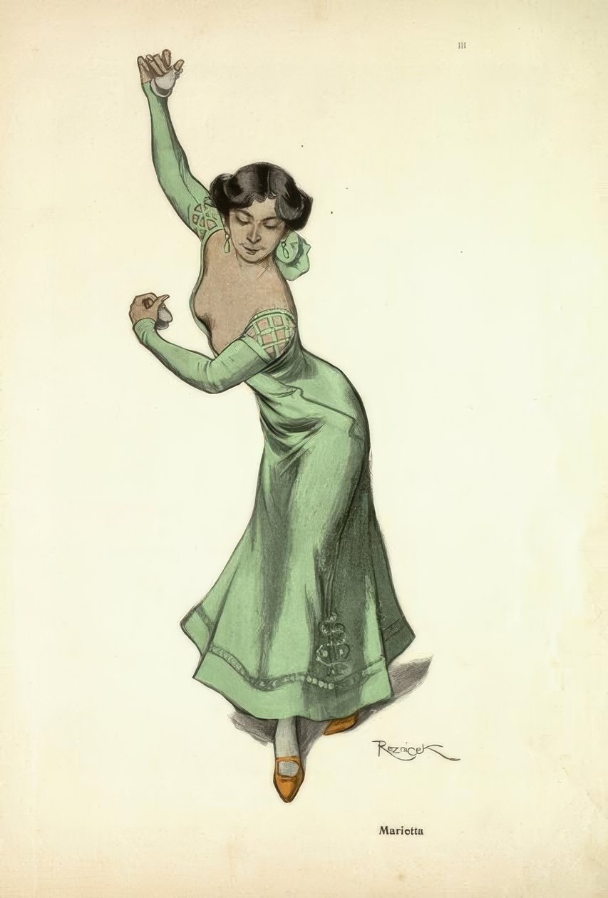 F. v。Reznicek，Marietta，1906年 作者 费迪南德·冯·雷兹尼切克