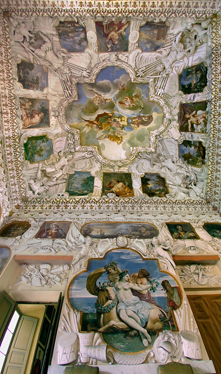 斯图基厅景观 作者 费迪南多·加利和比比耶纳 Francesco Galli Bibiena