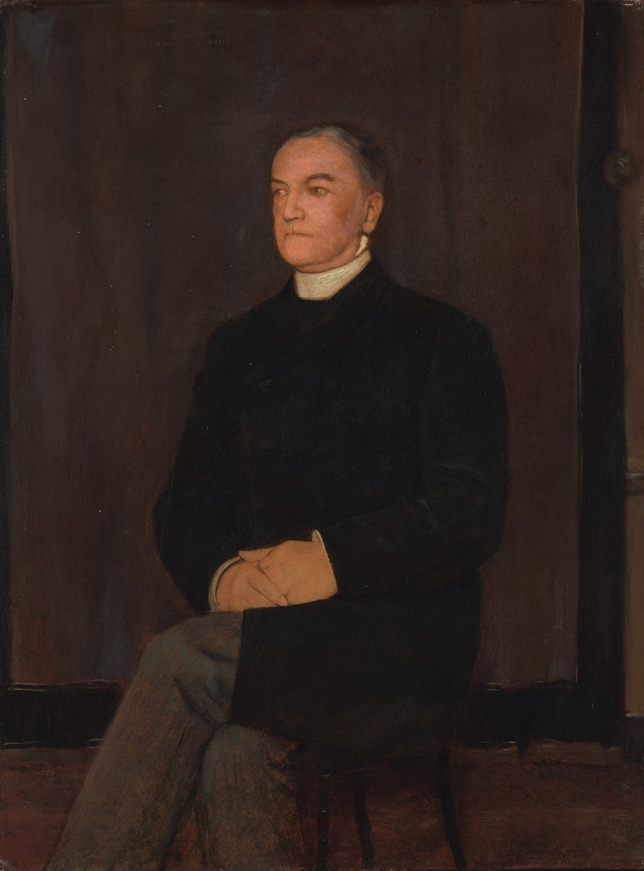 Augustinus Gerardus Hubertus van Rijckevorsel的肖像 作者 费尔南德·科诺普夫