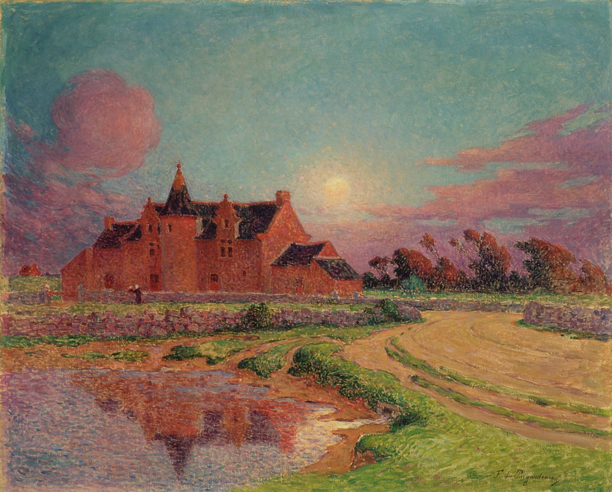Kervandu庄园，c.1910 作者 费尔南德·洛延·杜普伊戈多