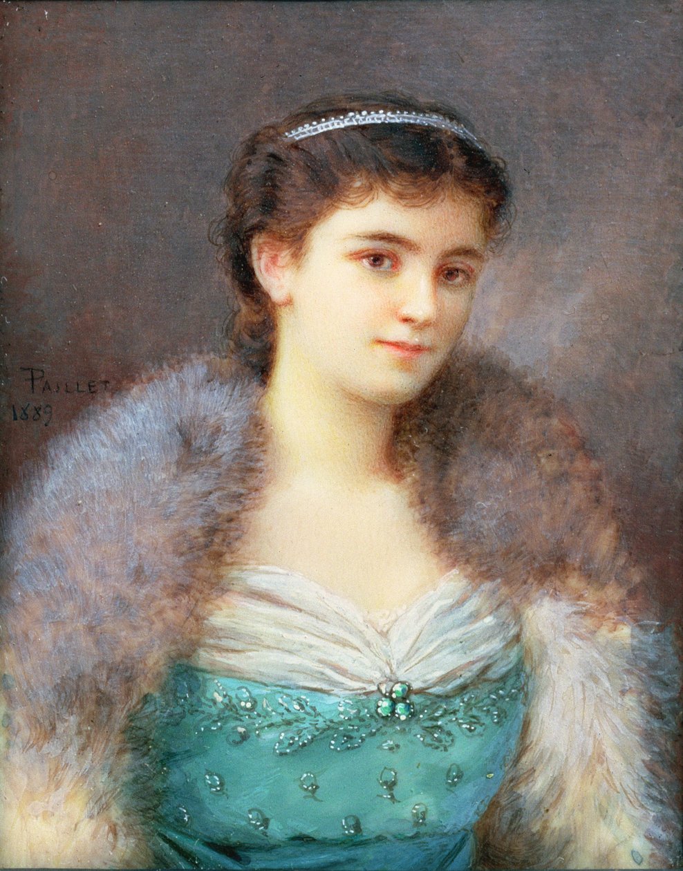 Mary Victoria Leiter，Lady Curzon（1870-1906）1889 作者 费尔南德·派莱特