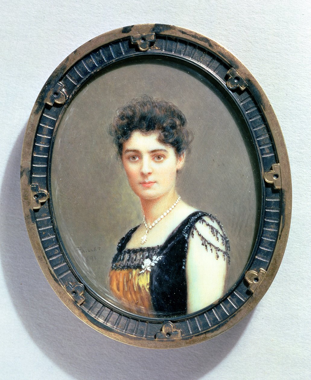 弗朗西斯查尔斯格罗弗夫人克利夫兰（1864-1947）1891年 作者 费尔南德·派莱特