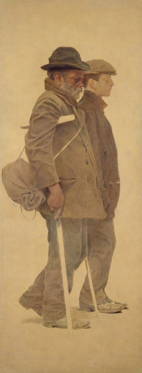满口的面包，研究&39;慈善&39;，1892-1908 作者 费尔南德·科尔多瓦·佩莱兹