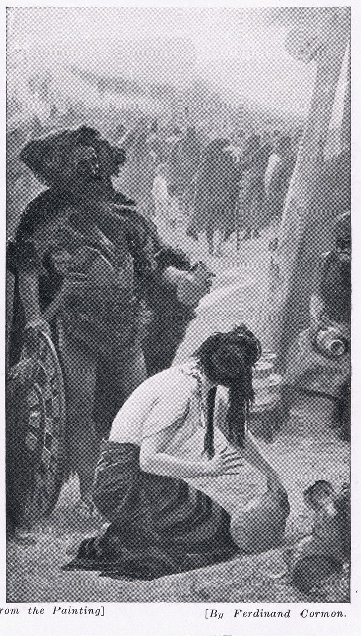陶器，插图来自&39;哈钦森的国家历史&39;，c.1910 作者 费尔南德·科尔蒙（Fernand Cormon）