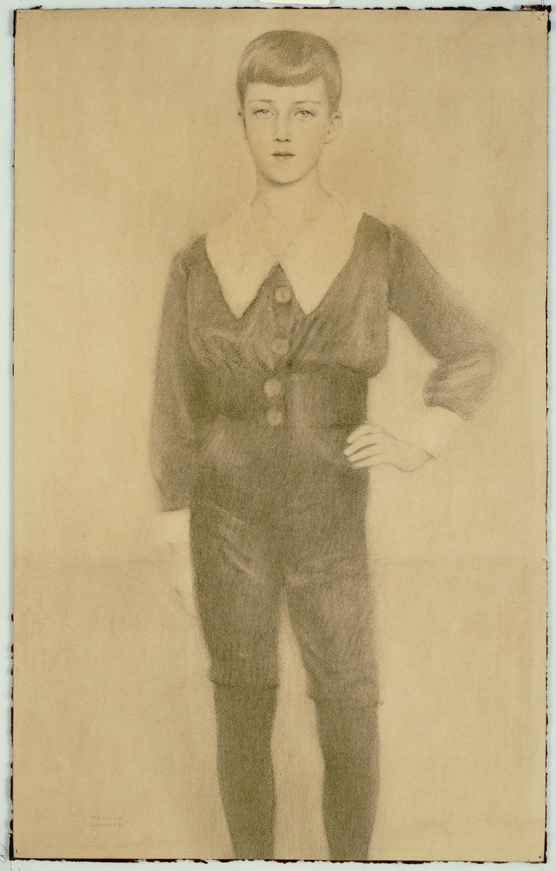 比利时莱奥波德亲王，布拉班特公爵，1913年 作者 费尔南德·科诺普夫