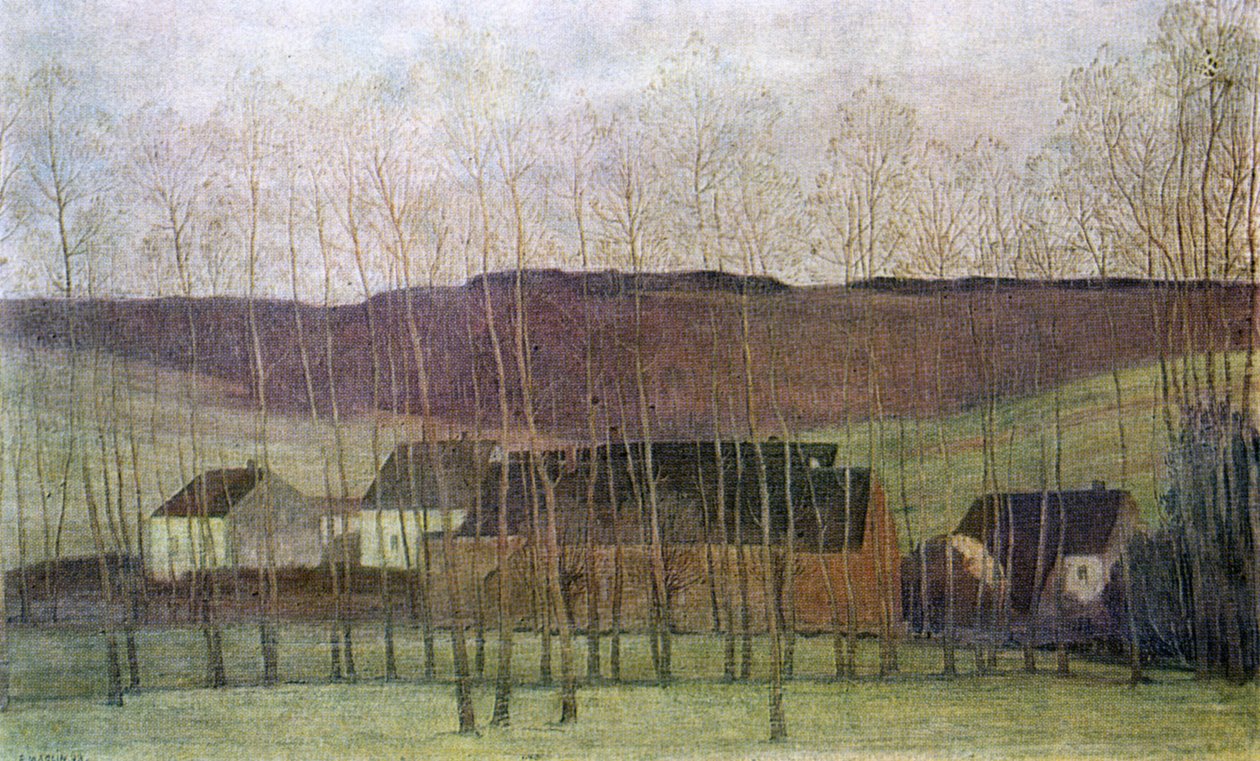 建筑景观，1898年 作者 费尔南德·马格林