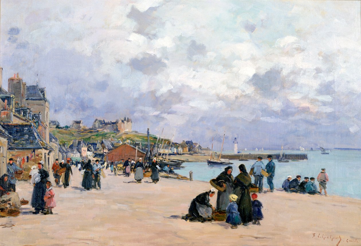 无题》，约1876-1924年 作者 Fernand Marie Eugene Legout Gerard