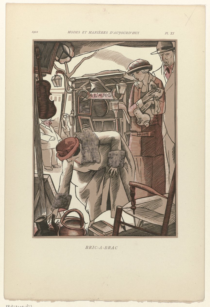 现代模式与方法》，1922 年，第 11 插图：Bric-A-Brac 作者 费尔南德·西蒙