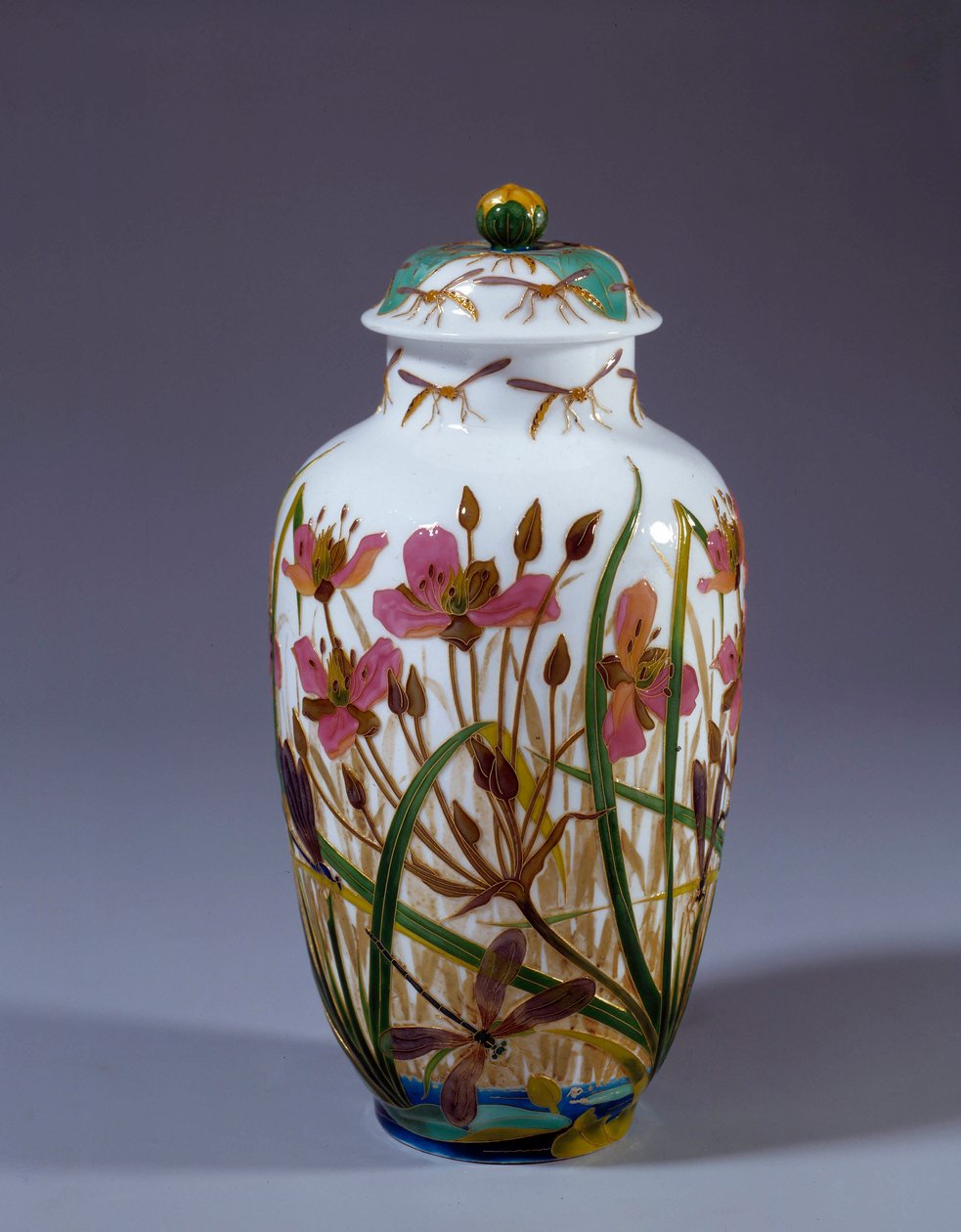 西贡花瓶 by Andre Fernand Thesmar (1843-1912) 作者 费尔南德·塞斯玛