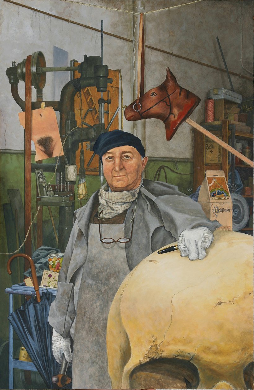 Humanist in his workshop 作者 费尔南多·阿兹纳尔·塞纳莫尔