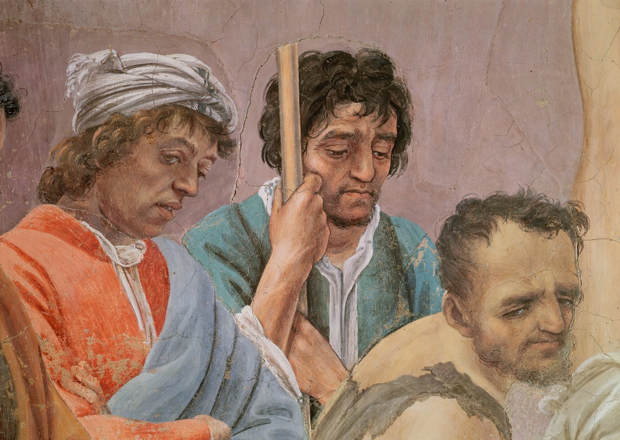 与Simon Mago的争执，以及圣彼得的被钉十字架，1480年 作者 菲律宾人利皮