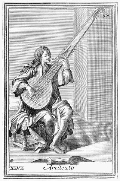 Arcileuto，来自Harmonic Cabinet的板式XLVII，1722 作者 菲利波·波南尼（Filippo Bonanni）