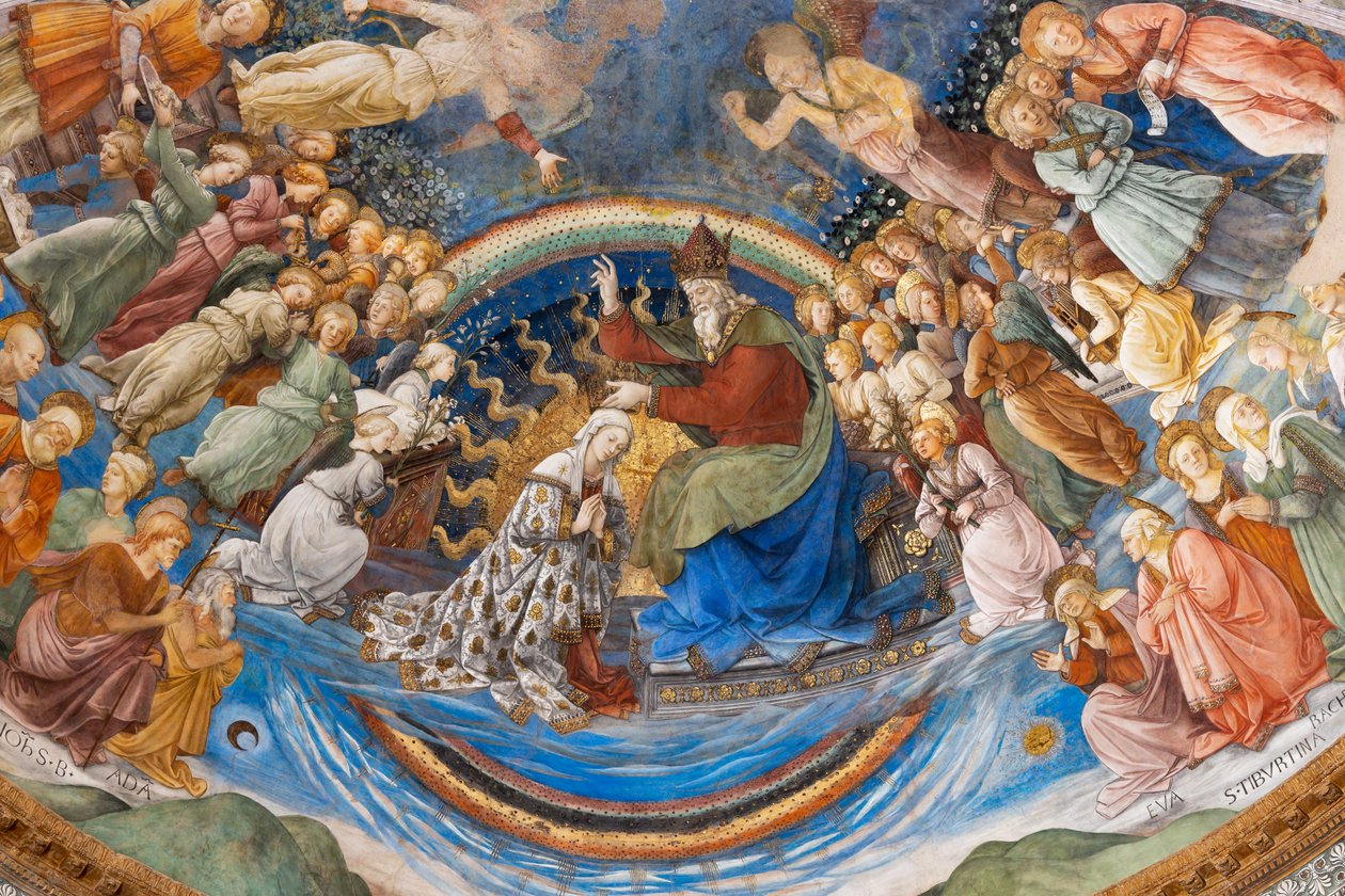 玛丽加冕礼 作者 菲利波·利皮（Filippo Lippi）
