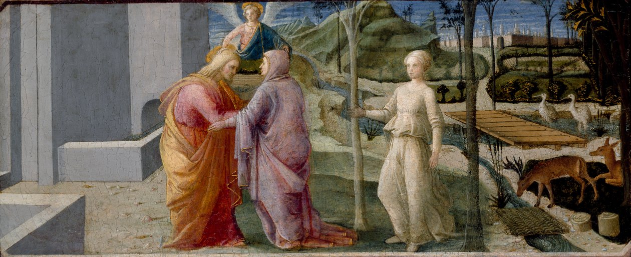 金门之会，约1440-1445年 作者 菲利波·利皮（Filippo Lippi）