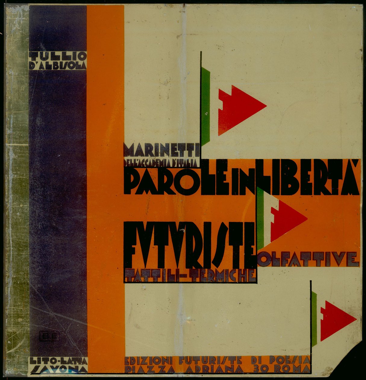 自由的话语，1932年。 作者 菲利波·汤玛索（Filippo Tommaso）Emilio Marinetti