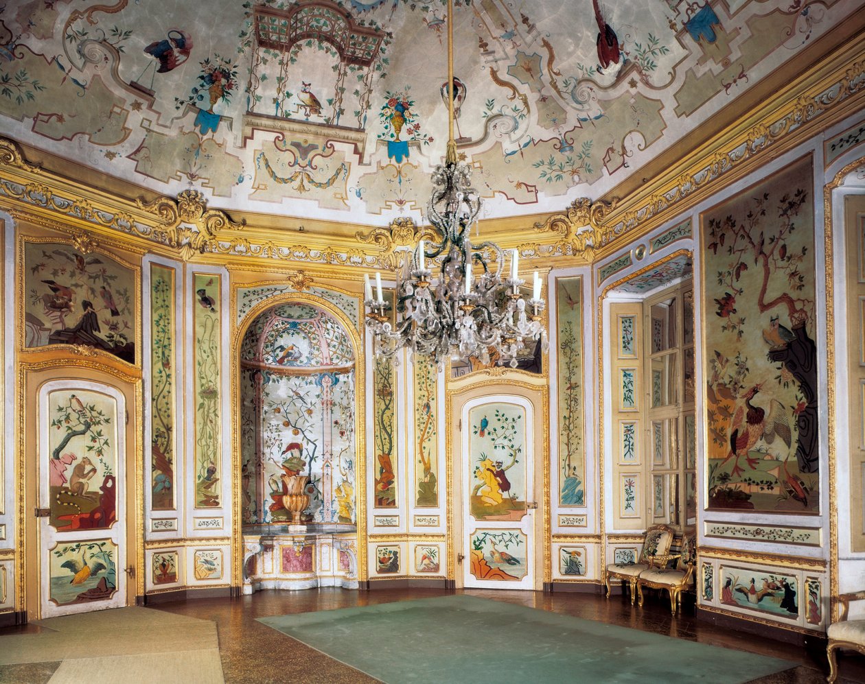 Stupinigi 狩猎小屋，意大利都灵，c. 1729（图） 作者 Filippo或Juvara Juvarra