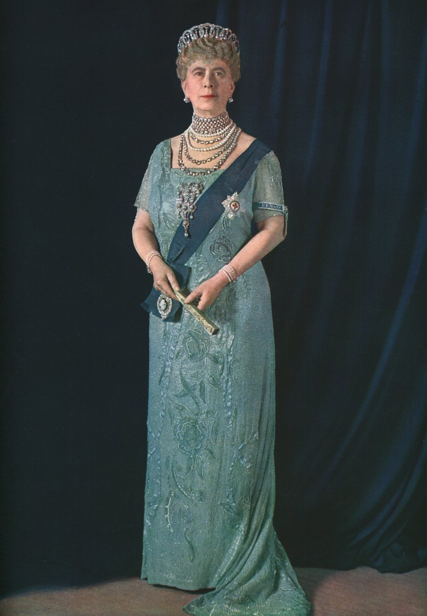 玛丽皇后，1935年。 作者 芬利色彩有限公司