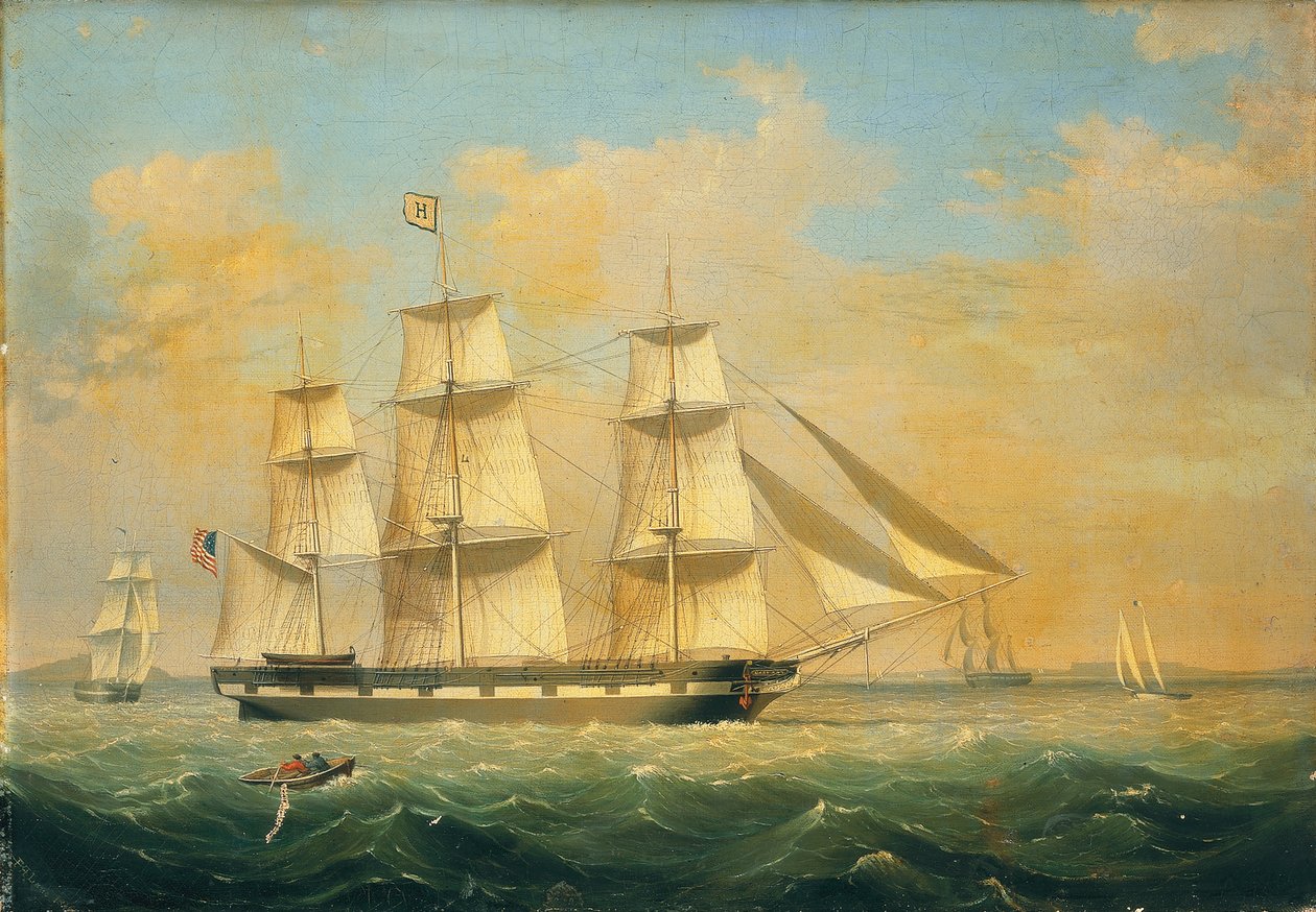 玛丽·安（Mary Ann），1846年 作者 费兹·亨利·莱恩