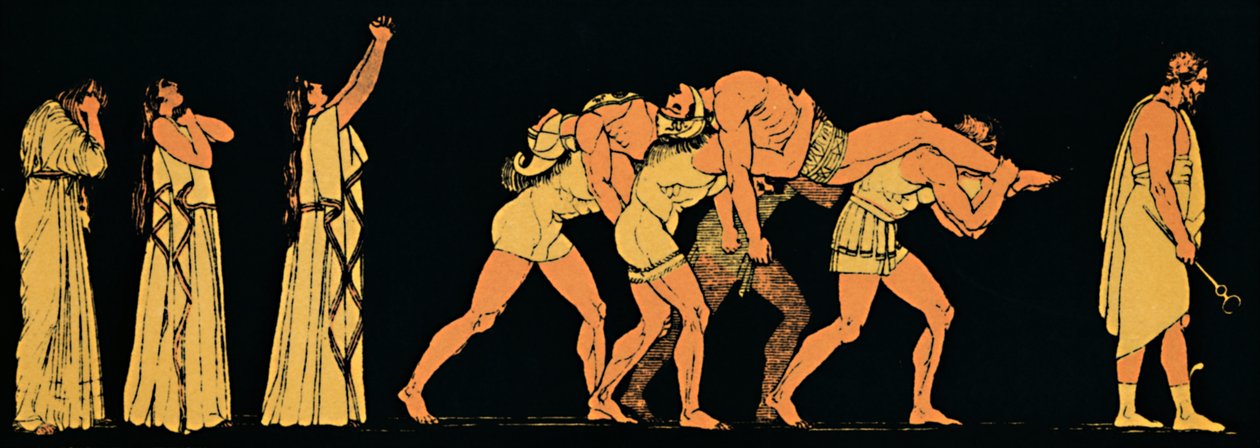 亡者兄弟，1880年 作者 亚麻人