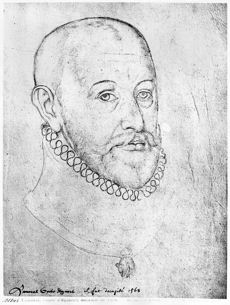 Lamoral（1522-68）埃格蒙特伯爵，来自&39;Recueil d&39;Arras&39; 作者 佛兰芒学校