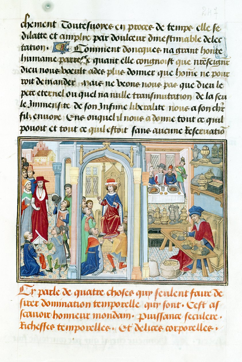来自Jean de Gerson的谦卑之镜（1363-1429）1462 作者 佛兰芒学校