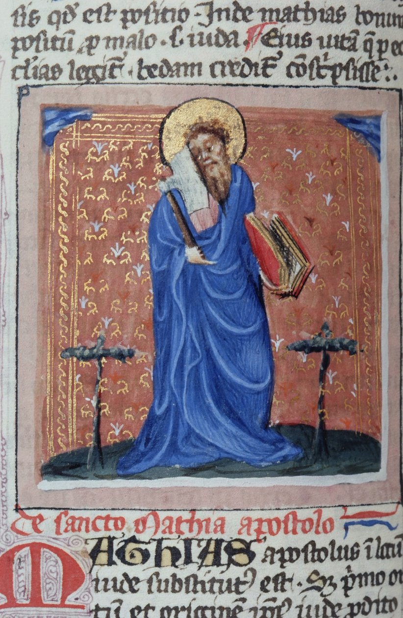 来自布鲁日Legenda Aurea的Gen 1111 Page女士，电话：c.1400-10 作者 佛兰芒学校