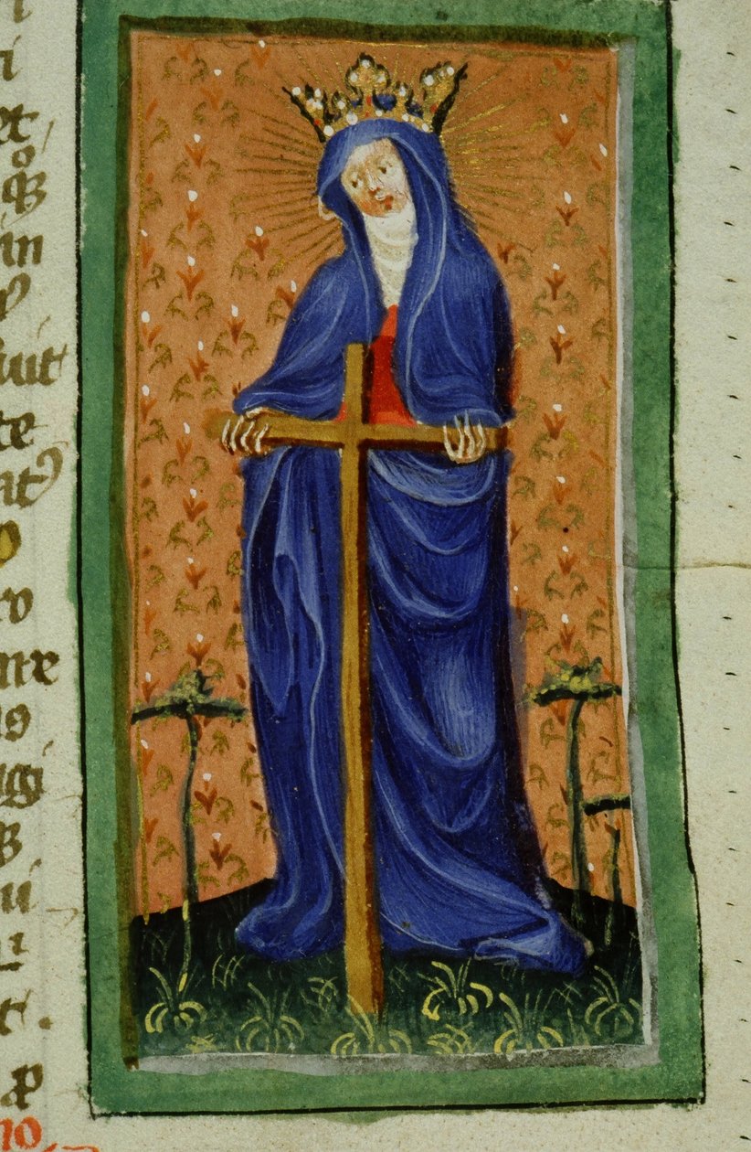 来自布鲁日Legenda Aurea的Gen 1111 Page女士，电话：c.1400-10 作者 佛兰芒学校