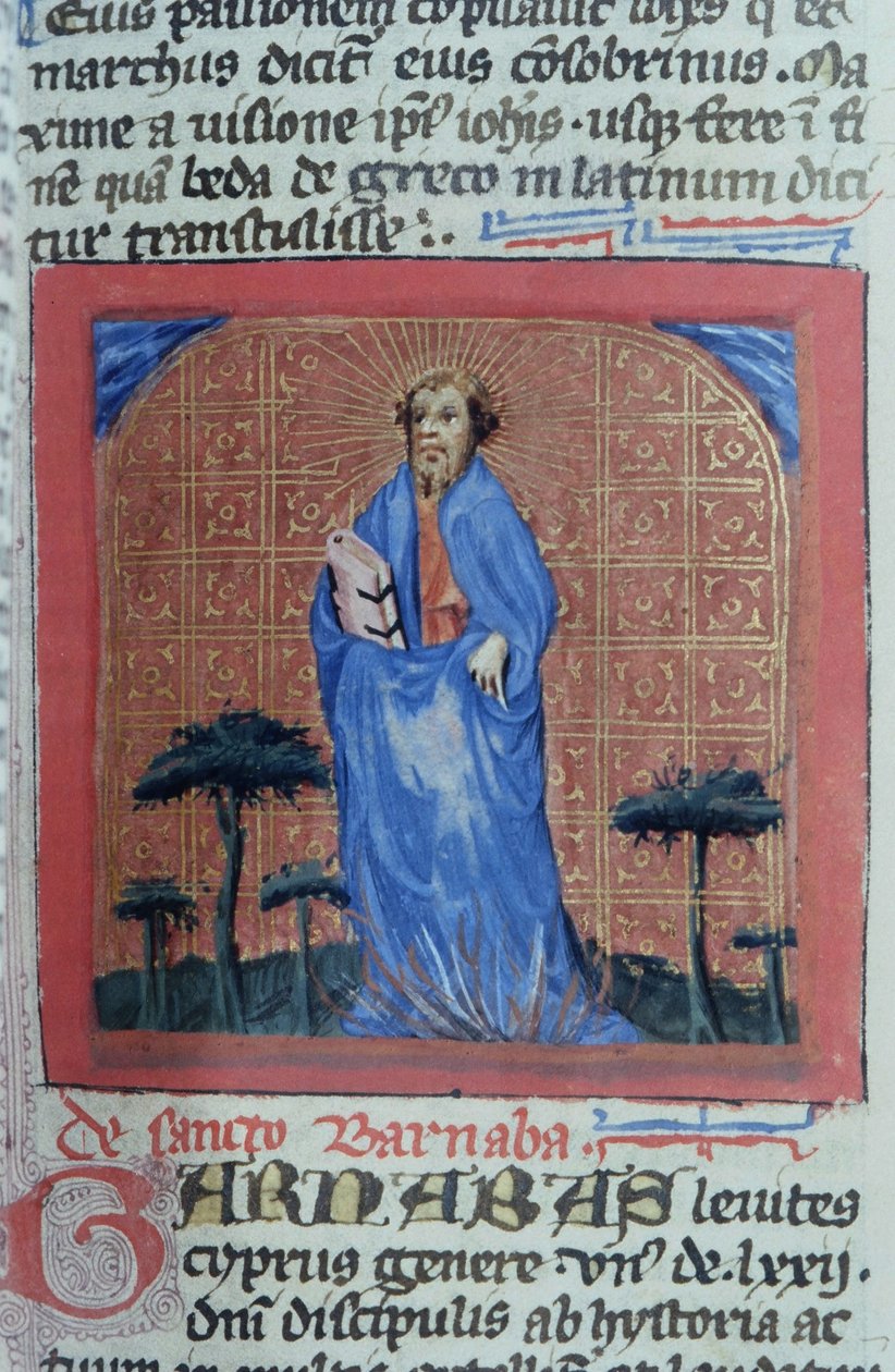 来自布鲁日Legenda Aurea的Gen 1111 Page女士，电话：c.1400-10 作者 佛兰芒学校